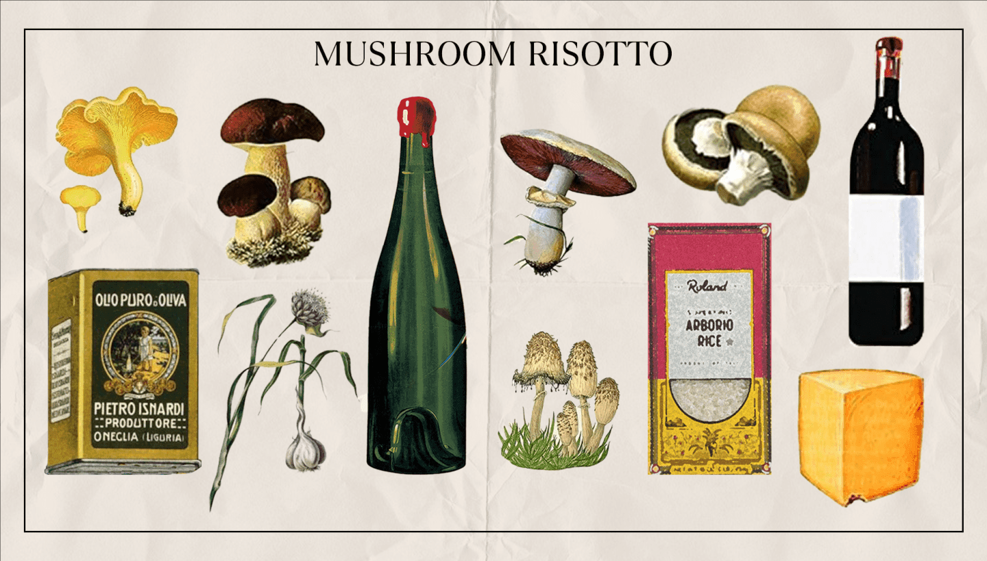 Wines for . . . Mushroom Risotto